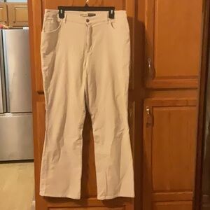 Gently used St. John’s Bay ladies . corduroy pants size 16